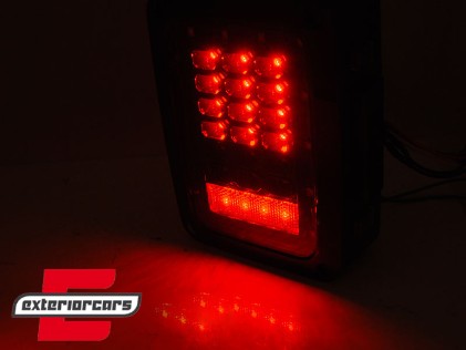 Full LED stražnja svjetla (crna) / Jeep Wrangler JK (2007-2017), LDCH25