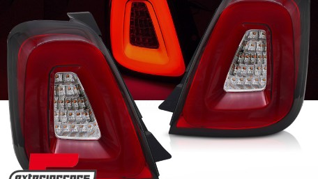 Full LED stražnja svjetla (crvena) / Fiat 500 Hatchback Cabrio (2015-2020), LDFI06