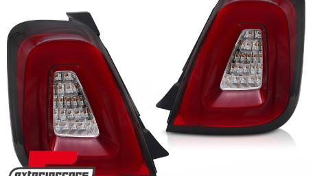 Full LED stražnja svjetla (crvena) / Fiat 500 Hatchback Cabrio (2015-2020), LDFI06