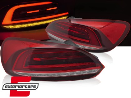 Full LED stražnja svjetla (crvena) / VW Scirocco Mk3 III (2008-2014), LDVWV6