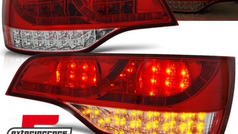 Full LED stražnja svjetla (crvena/kristal) / Audi Q7 4L (2006-2009), LDAU57