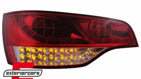 Full LED stražnja svjetla (crvena/kristal) / Audi Q7 4L (2006-2009), LDAU57