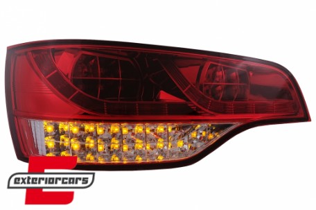Full LED stražnja svjetla (crvena/kristal) / Audi Q7 4L (2006-2009), LDAU57