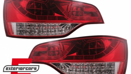 Full LED stražnja svjetla (crvena/kristal) / Audi Q7 4L (2006-2009), LDAU57