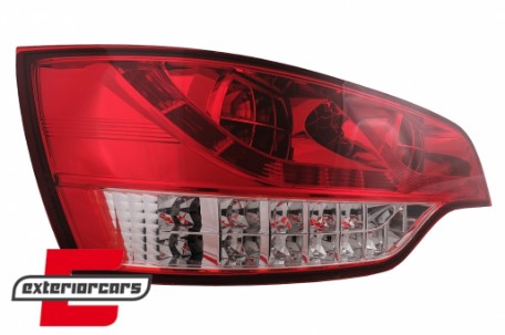 Full LED stražnja svjetla (crvena/kristal) / Audi Q7 4L (2006-2009), LDAU57