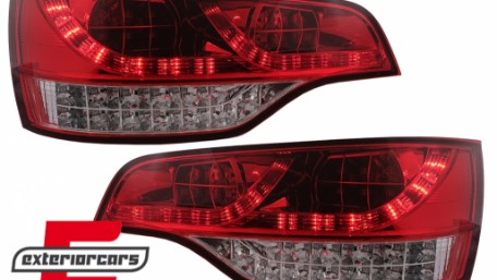 Full LED stražnja svjetla (crvena/kristal) / Audi Q7 4L (2006-2009), LDAU57