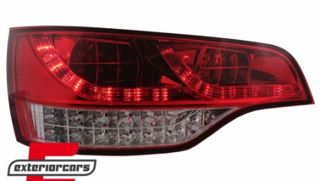 Full LED stražnja svjetla (crvena/kristal) / Audi Q7 4L (2006-2009), LDAU57