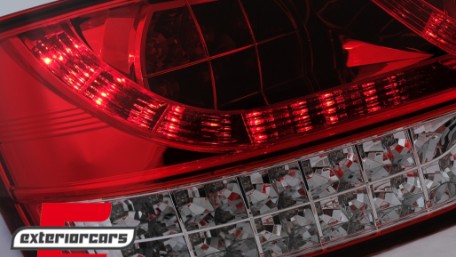 Full LED stražnja svjetla (crvena/kristal) / Audi Q7 4L (2006-2009), LDAU57