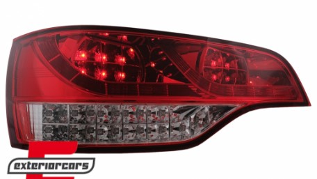 Full LED stražnja svjetla (crvena/kristal) / Audi Q7 4L (2006-2009), LDAU57