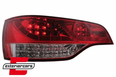 Full LED stražnja svjetla (crvena/kristal) / Audi Q7 4L (2006-2009), LDAU57