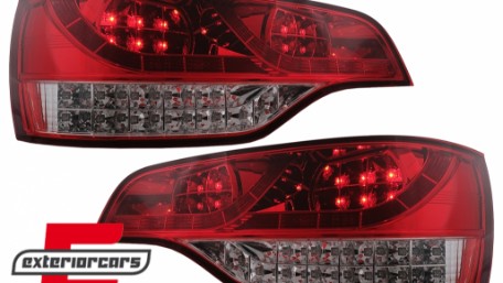 Full LED stražnja svjetla (crvena/kristal) / Audi Q7 4L (2006-2009), LDAU57