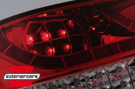 Full LED stražnja svjetla (crvena/kristal) / Audi Q7 4L (2006-2009), LDAU57