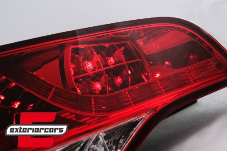 Full LED stražnja svjetla (crvena/kristal) / Audi Q7 4L (2006-2009), LDAU57