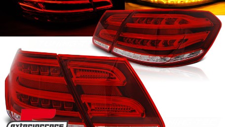 Full LED stražnja svjetla (crvena/kristal) / Mercedes E-klasa W212 limuzina (2009-2013), LDME95