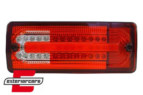 Full LED stražnja svjetla (crvena/kristal) / Mercedes G-klasa W463 (1989-2015), TLMBW463RC