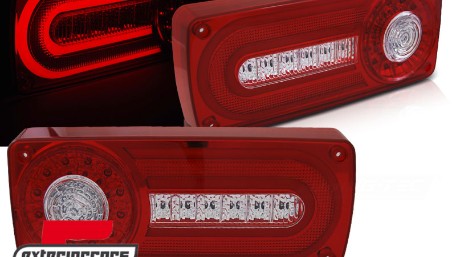 Full LED stražnja svjetla (crvena/kristal) / Mercedes G-klasa W463 (1990-2012), LDMEA6