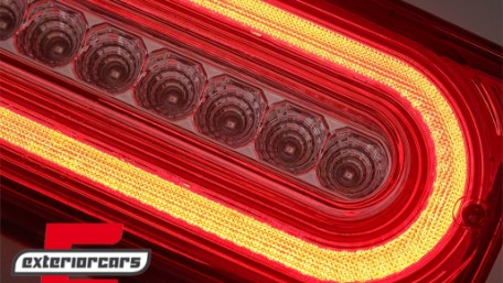 Full LED stražnja svjetla (crvena/kristal)  / Mercedes G-klasa W463 (1990-2012), LDMEB0