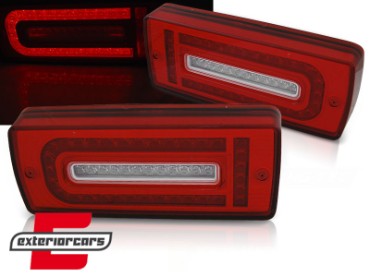 Full LED stražnja svjetla (crvena/kristal) / Mercedes G-klasa W463 (2007-2017), LDMED2