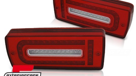 Full LED stražnja svjetla (crvena/kristal) / Mercedes G-klasa W463 (2007-2017), LDMED2
