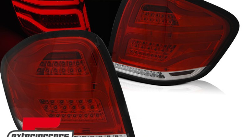 Full LED stražnja svjetla (crvena/kristal) / Mercedes ML klasa W164 (2005-2008), LDMEA9