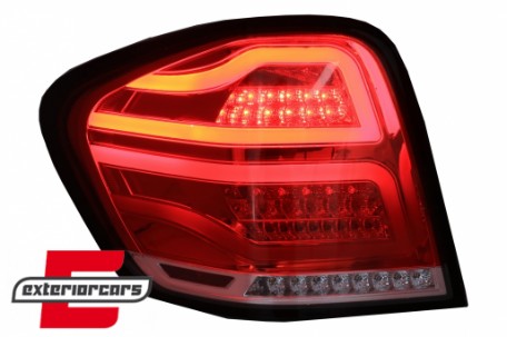 Full LED stražnja svjetla (crvena/kristal) / Mercedes ML klasa W164 (2005-2008), LDMEA9