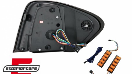 Full LED stražnja svjetla (crvena/kristal) / Mercedes ML klasa W164 (2005-2008), LDMEA9