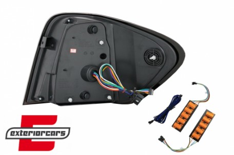 Full LED stražnja svjetla (crvena/kristal) / Mercedes ML klasa W164 (2005-2008), LDMEA9