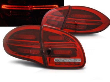 Full LED stražnja svjetla (crvena/kristal) / Porsche Cayenne 958 (2010-2014), LDPO29