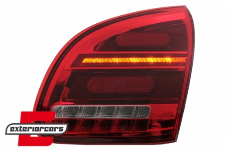 Full LED stražnja svjetla (crvena/kristal) / Porsche Cayenne 958 (2010-2014), LDPO29
