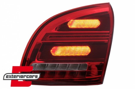 Full LED stražnja svjetla (crvena/kristal) / Porsche Cayenne 958 (2010-2014), LDPO29