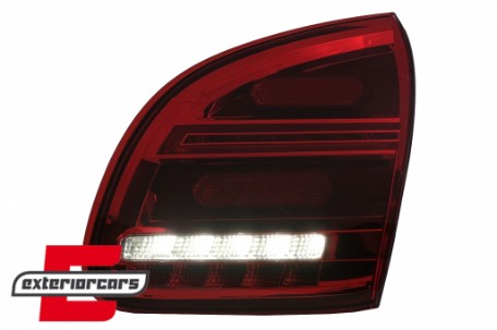 Full LED stražnja svjetla (crvena/kristal) / Porsche Cayenne 958 (2010-2014), LDPO29