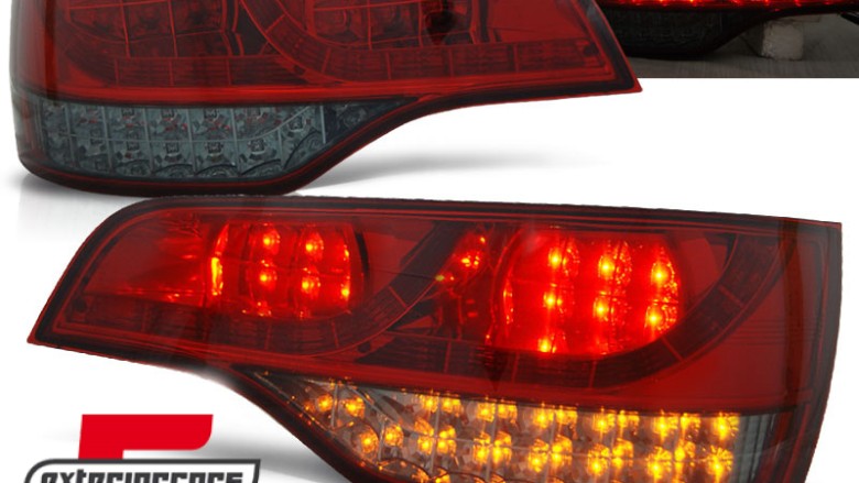Full LED stražnja svjetla (crvena/smoke) / Audi Q7 4L (2006-2009), LDAU58