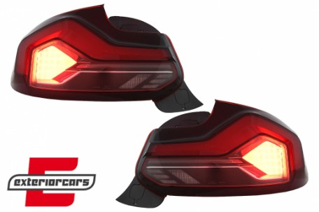 Full LED stražnja svjetla (crvena/smoke) / BMW serije 2 F22 F23 M2 F87 (2013-2021), LDBMM7