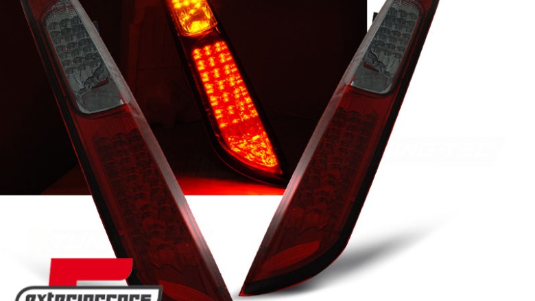 Full LED stražnja svjetla (crvena/smoke) / Ford Focus Mk2 Hatchback (2008-2011) Facelift, LDFO33