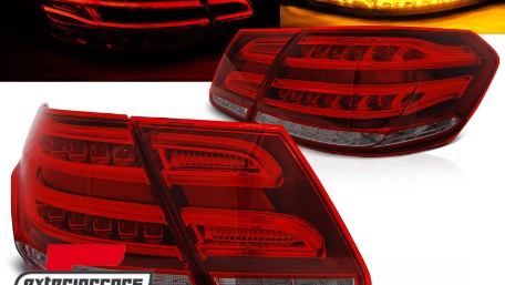 Full LED stražnja svjetla (crvena/smoke) / Mercedes E-klasa W212 limuzina (2009-2013), LDME96