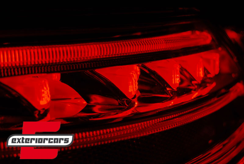 Full LED stražnja svjetla (crvena/smoke) / Mercedes E-klasa W212 limuzina (2009-2013), LDME96
