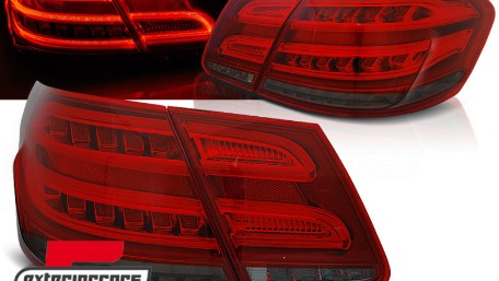 Full LED stražnja svjetla (crvena/smoke) / Mercedes E-klasa W212 limuzina (2009-2013), LDME98