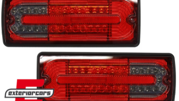 Full LED stražnja svjetla (crvena/smoke) / Mercedes G-klasa W463 (1989-2015), TLMBW463RS