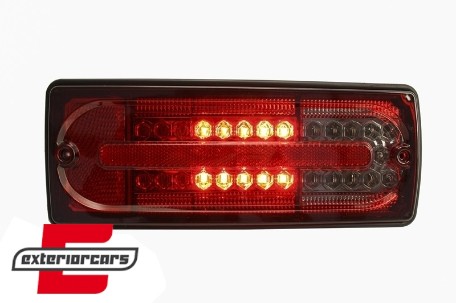 Full LED stražnja svjetla (crvena/smoke) / Mercedes G-klasa W463 (1989-2015), TLMBW463RS