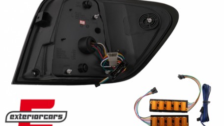 Full LED stražnja svjetla (crvena/smoke) / Mercedes ML klasa W164 (2005-2008), LDMEB4