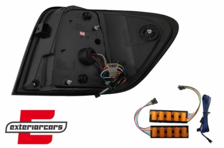 Full LED stražnja svjetla (crvena/smoke) / Mercedes ML klasa W164 (2005-2008), LDMEB4