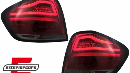 Full LED stražnja svjetla (crvena/smoke) / Mercedes ML klasa W164 Facelift (2009-2011), LDMEC2