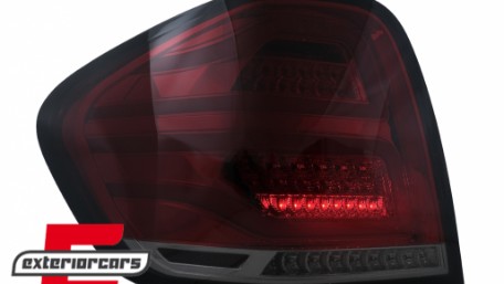 Full LED stražnja svjetla (crvena/smoke) / Mercedes ML klasa W164 Facelift (2009-2011), LDMEC2