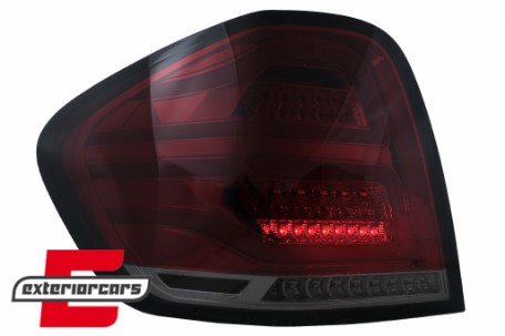 Full LED stražnja svjetla (crvena/smoke) / Mercedes ML klasa W164 Facelift (2009-2011), LDMEC2