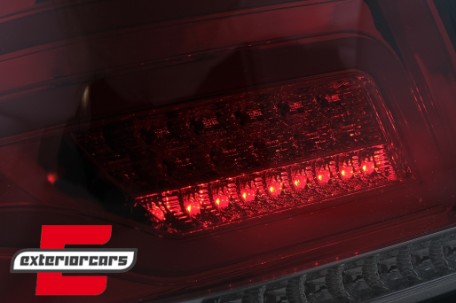 Full LED stražnja svjetla (crvena/smoke) / Mercedes ML klasa W164 Facelift (2009-2011), LDMEC2