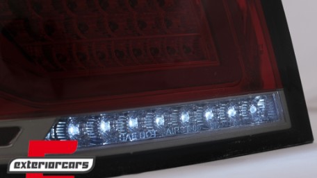 Full LED stražnja svjetla (crvena/smoke) / Mercedes ML klasa W164 Facelift (2009-2011), LDMEC2