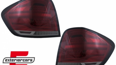 Full LED stražnja svjetla (crvena/smoke) / Mercedes ML klasa W164 Facelift (2009-2011), LDMEC2