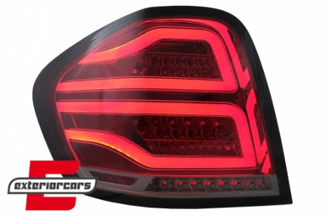 Full LED stražnja svjetla (crvena/smoke) / Mercedes ML klasa W164 Facelift (2009-2011), LDMEC2