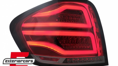 Full LED stražnja svjetla (crvena/smoke) / Mercedes ML klasa W164 Facelift (2009-2011), LDMEC2