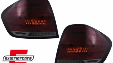 Full LED stražnja svjetla (crvena/smoke) / Mercedes ML klasa W164 Facelift (2009-2011), LDMEC2